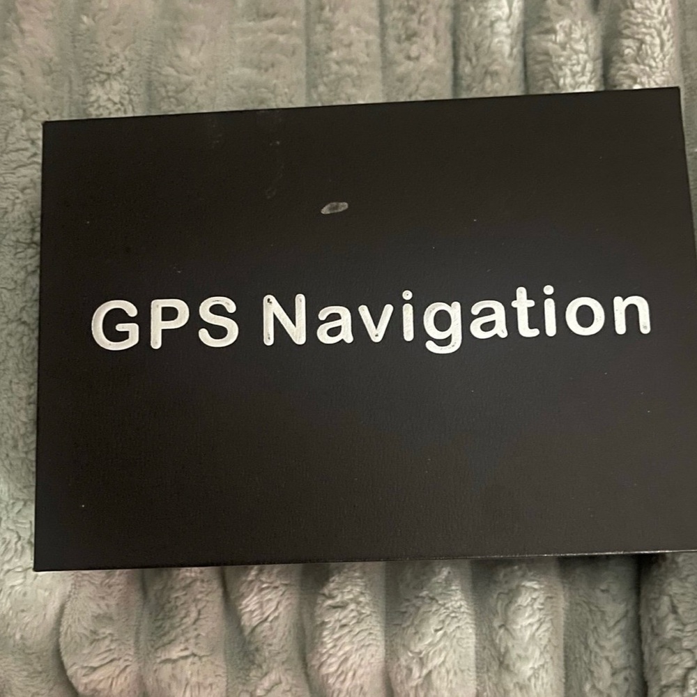 Used Once..GPS Navigation Car GPS Unit - Black